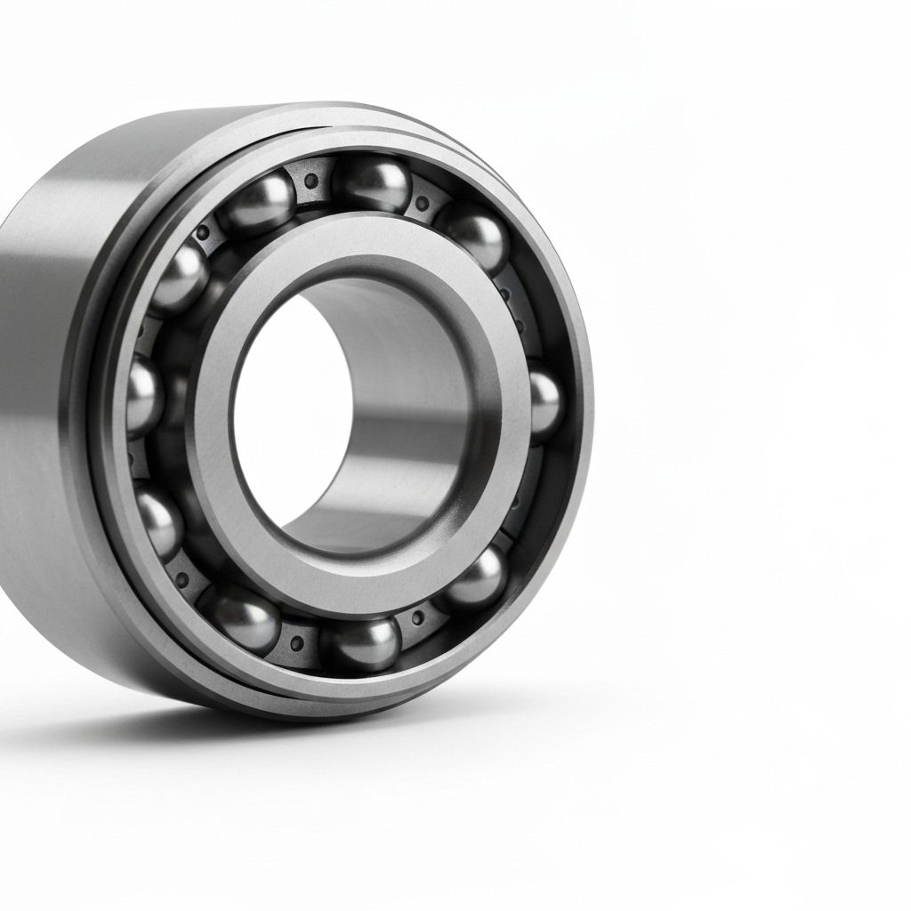 Steel ball bearing garage door rollers